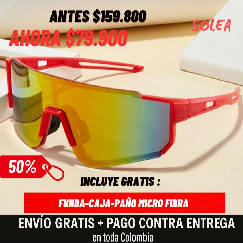 Gafas Deportivas RED Unisex®Hazlo luciendo increible 💪🏼